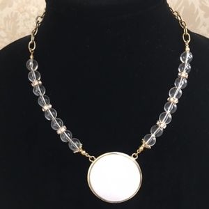 Gottex Full Moon Necklace 18K Gold Plated